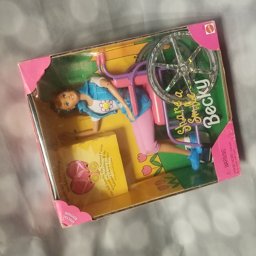 Share a Smile Becky Barbie Doll (1996)